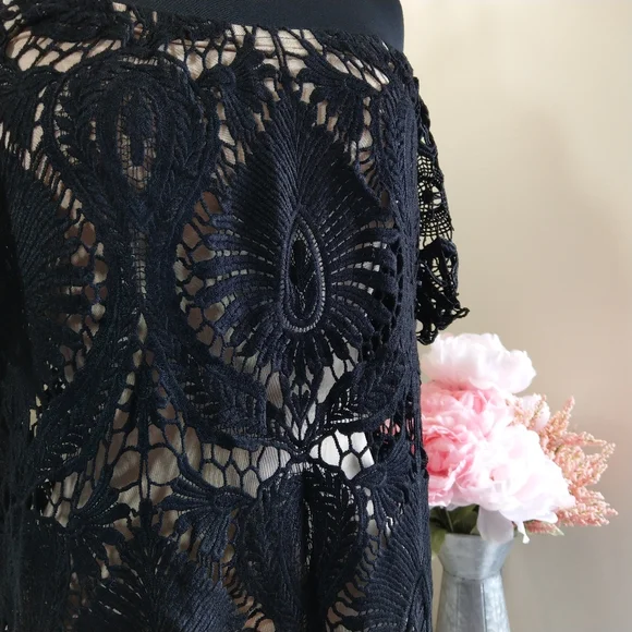 🍒NWT🍒 FREE PEOPLE CROCHET DRESS - Picture 7 of 12